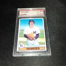 1979 Topps Baseball #670 Jim Hunter PSA 8**