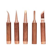 5pc/Set Soldering Iron Tip Set 900M Pure Copper Iron Head Solder Tool Tips UK