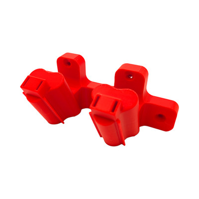 Double Angled Tool Mount for Milwaukee M12   Wall Holder for 2 Tools