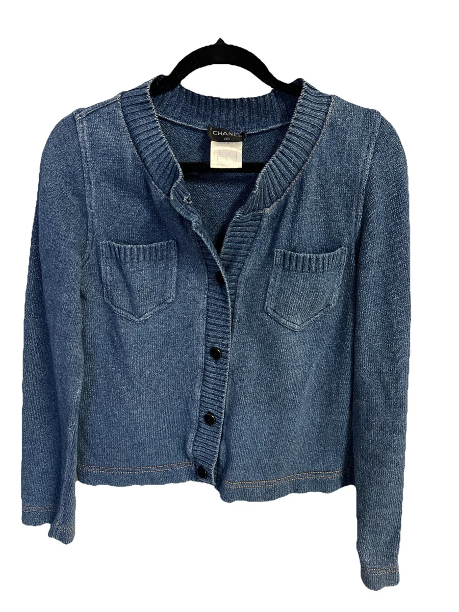 CHANEL Blue Cardigan Sweaters for Women for sale | eBay