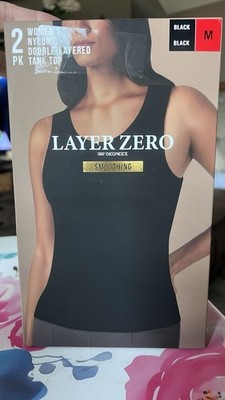 Layer Zero Smoothing Tank Tops  2 Pack