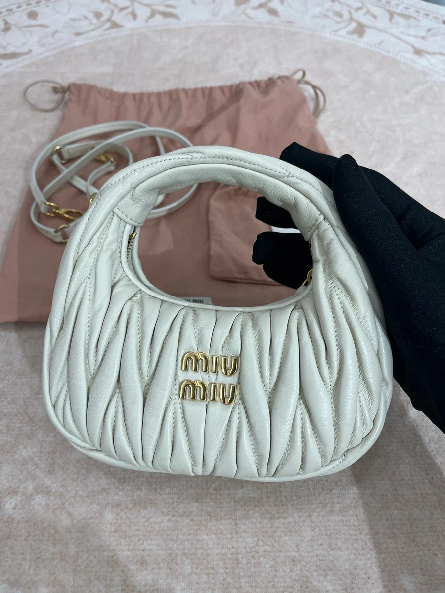 Miu Miu White Bags & Handbags for Women for sale | eBay