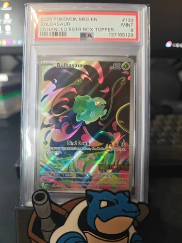 2025 Pokemon Mega Evolution Stamped Bulbasaur- PSA 9
