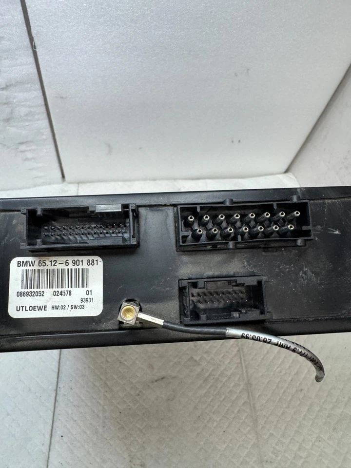 1998-2001 BMW 740I 750I Amplifier Radio Stereo 65.12-6 901 881 OEM - Изображение 4 из 4