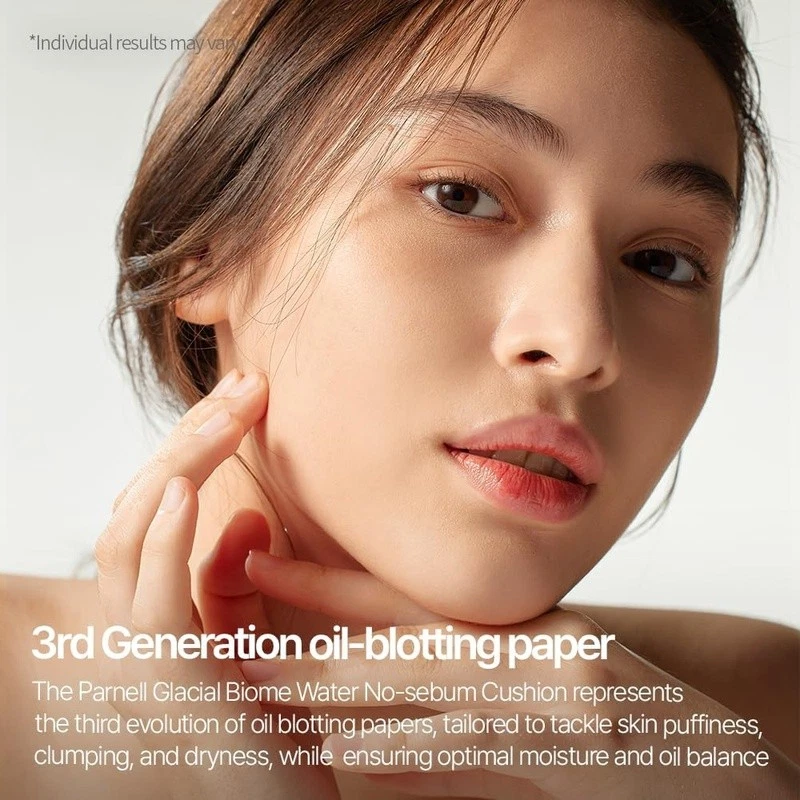 Glacial Biome Water Cushion Hydrating Oil Control Matte Powder Hyaluronic Acid - Image 4 of 4