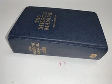 1961 Merck Manual Diagnosis & Therapy Medicine Doctors HB