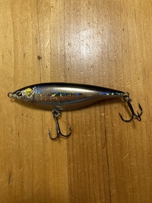 Sebile Stick Shadd 90SU Suspending Jerkbait Shad Halo Greenie, Unused