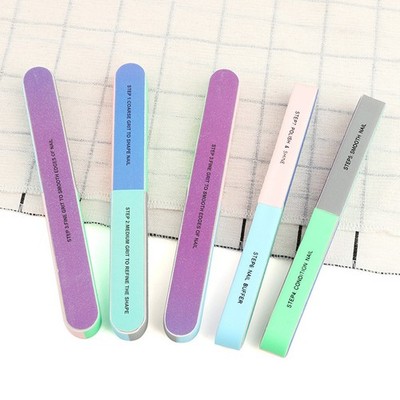 10 Pcs Nail Buffer Set Glass Files Buffing Polishing Block Heavy Grit for Nails