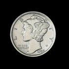 BU 1923 Mercury Dime FSB Full Bands