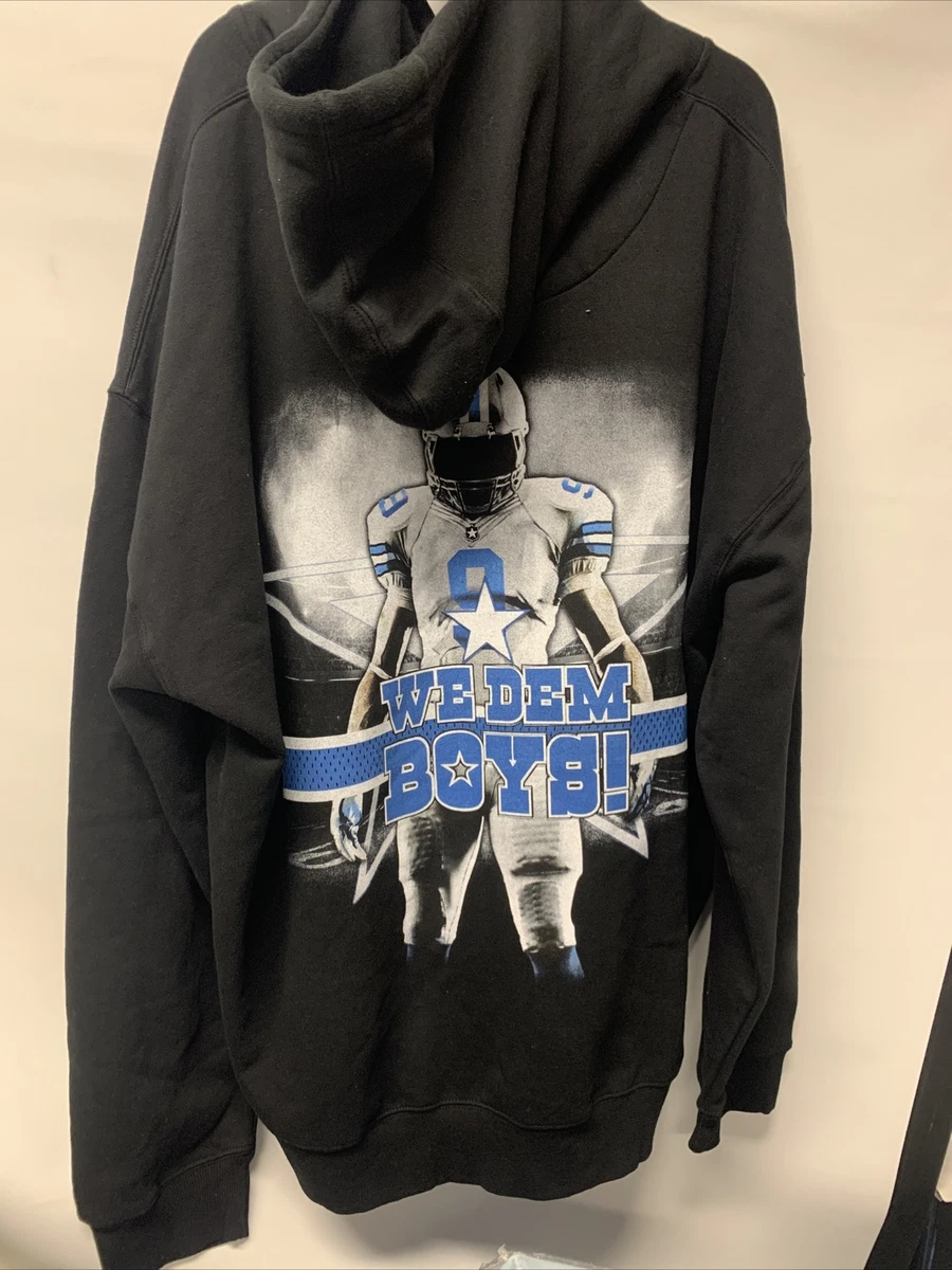 Ten Dallas Cowboys WE DEM BOYS Black Men s Football Hoodie