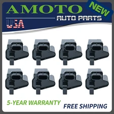 D581 8PCS Square Ignition Coils UF271 For ACDelco CHEVROLET GMC Cadillac Yukon