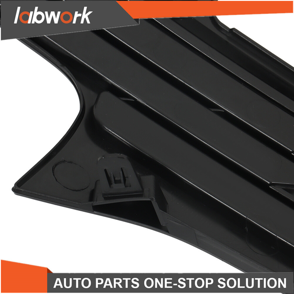 Labwork Front Bumper Upper Grille Chrome + Black For 2015-2018 Nissan Murano