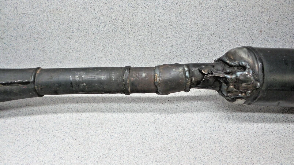 Silenciador de escape sistema Honda CR450R Elsinore CR450 CR 450 81 1981 Foto 3 de 4