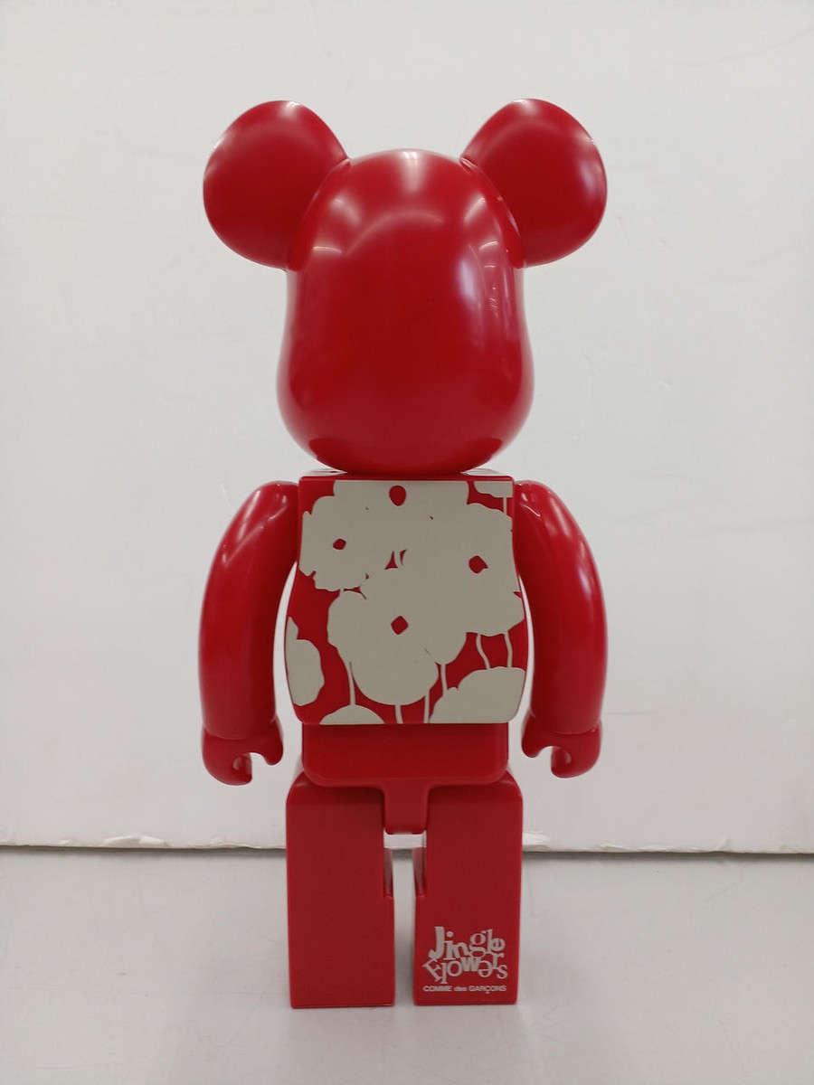 Medicom toy COMME DES GARCONS JINGLE FLOWERS Bearbrick Be Medicom toy COMME DES GARCONS JINGLE FLOWERS Bearbrick Be