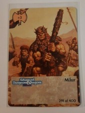 TSR Spellfire CCG 1st Ed. MIKOR Card #291 of 400 Dungeons & Dragons AD&D