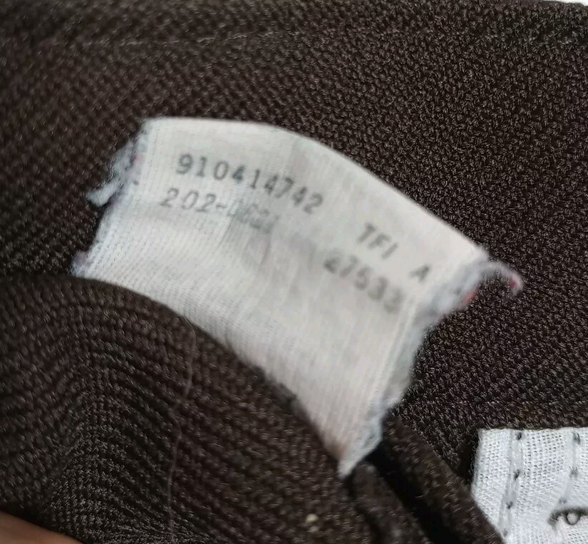 Vintage Lee Pants Mens 36×30 Brown Pleated Slacks Polyester Wrancher Rn