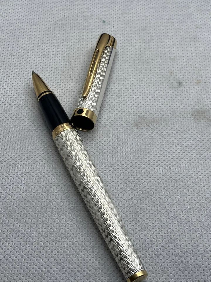 Bolígrafo Waterman L`Etalon de plata de ley y oro Foto 2 de 4