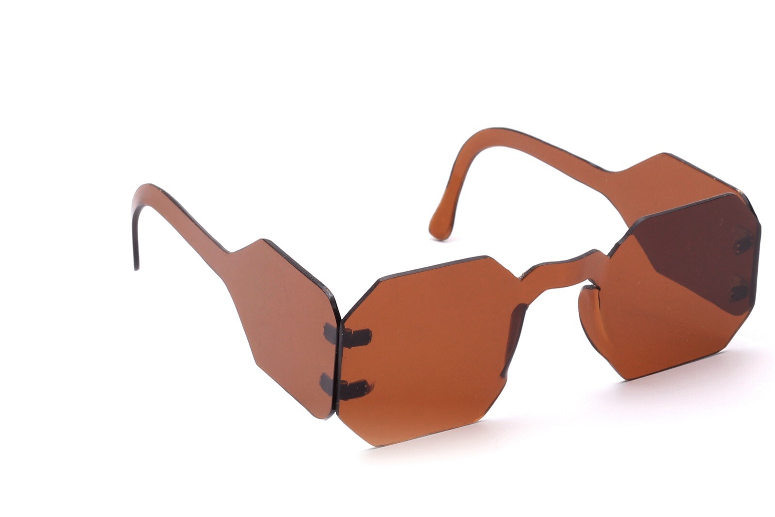 Винтажный целлулоид Sonnenbrille от Braun Seitenschutz 1920-х годов выпуска.