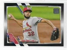 Daniel Ponce de Leon 2021 Topps Update Series Black /70 #US241 Cardinals
