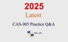 CAS-005 Practice Questions Answers GUARANTEED 1 month update 