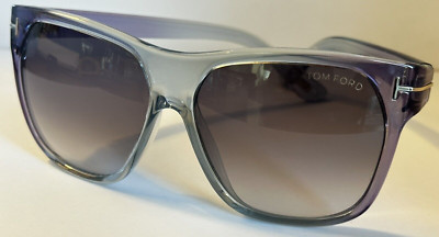 TOM FORD TF 188 FEDERICO CLEAR GRADIENT AUTHENTIC FRAME SUNGLASSES 58-13 Purple
