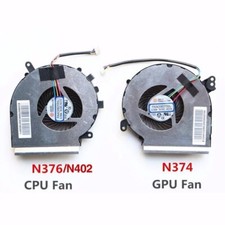 Laptop Cooler Fan For MSI GE62MVR GE72MVR 7RG MS-16JC MS-179C N376 N402 GPU N374