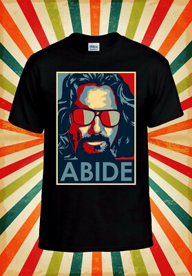 Big Lebowski Abide Dude lustig cool Männer Frauen Trägershirt Tank Top Unisex T-Shirt 2627