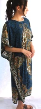NWT Maxi Kaftan Pool/Cruise/Beach Gown OZ  Gold Coast light & breezy Travel loun