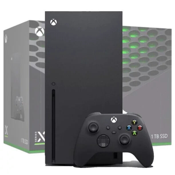 Microsoft Xbox Series X 1TB Video Game Console - Black for sale online