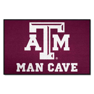 FANMATS 14608 NCAA - Texas A&M Aggies Man Cave Starter Mat Accent Rug - 19in....