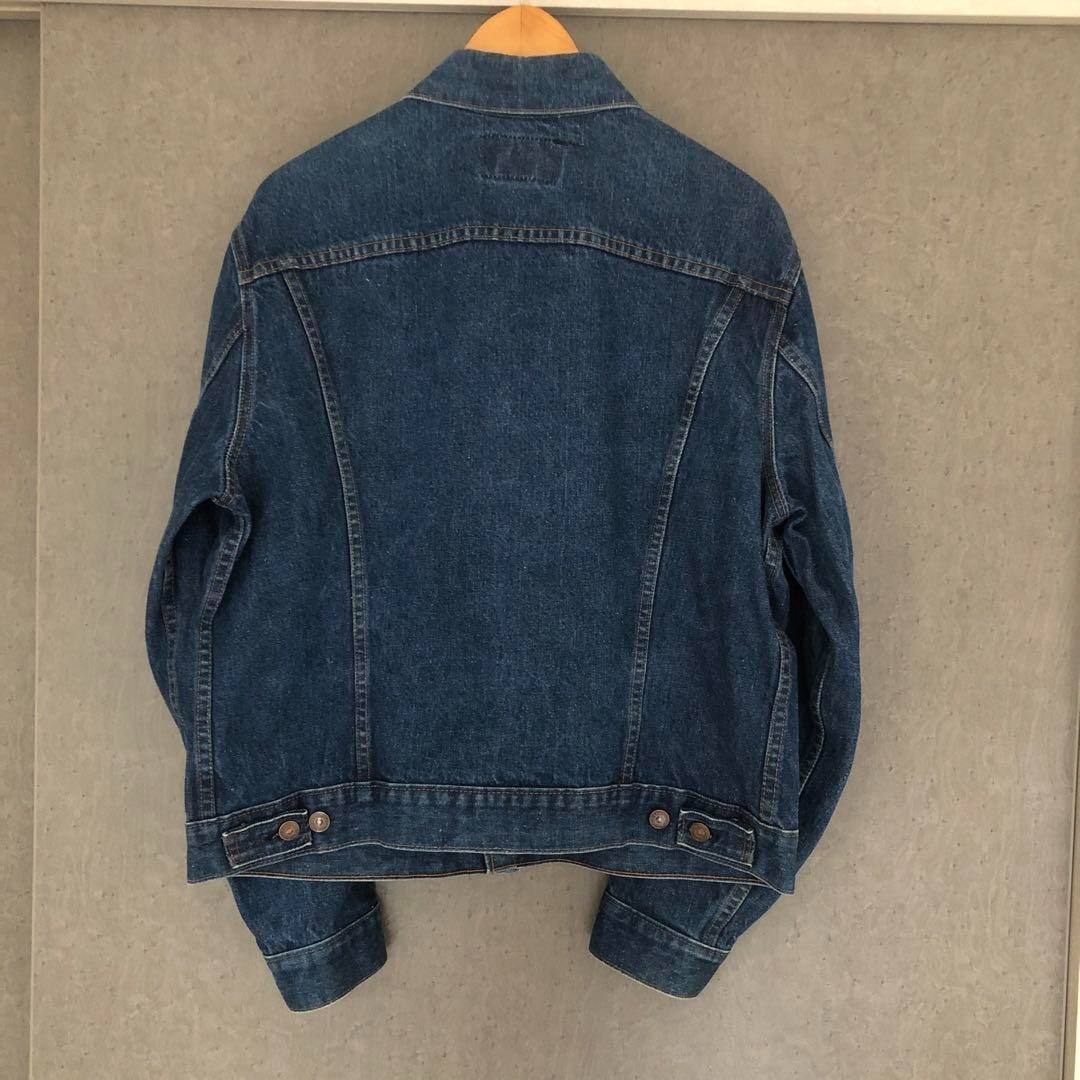 70's Levi's 70505 44 inch Made in USA Denim Jacket [VG 70's Levi's 70505 44 inch Made in USA Denim Jacket [VG