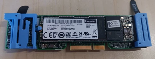 Lenovo ThinkSystem  01KN512  Dual M.2 SATA SSD Mirroring Enablement Kit 2x 480GB