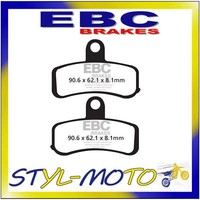 FA457HH BeläGe Sinterizzat Vorderseite Links Ebc Hd Harley Fxdl Dyna Low Rider
