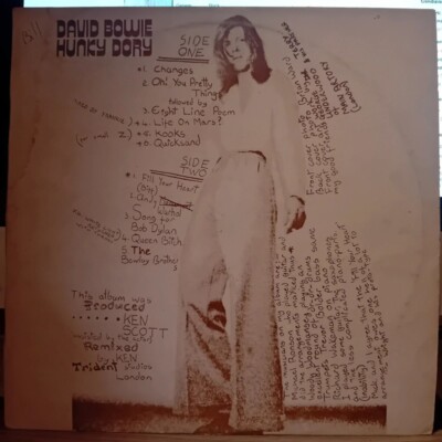 David Bowie - Hunky Dory (LP, Album)