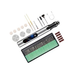 Electric Engraving Cordless Pen Micro Polishing Pen 33 Drill Bits
