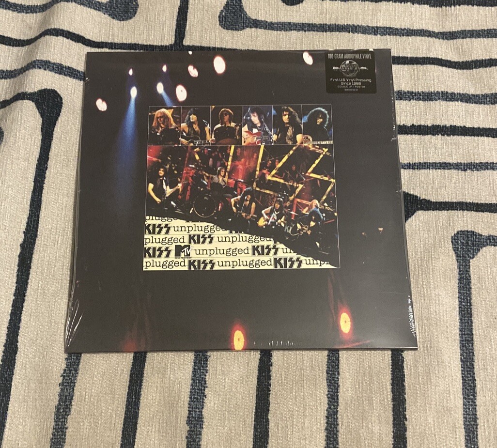 Kiss MTV Unplugged Factory SEALED 2014 2xLP Vinyl 180-gram