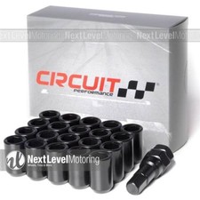 Circuit Performance Black Tuner Acorn Lug Nut 12x1.25 Fits Nissan 350z 370z