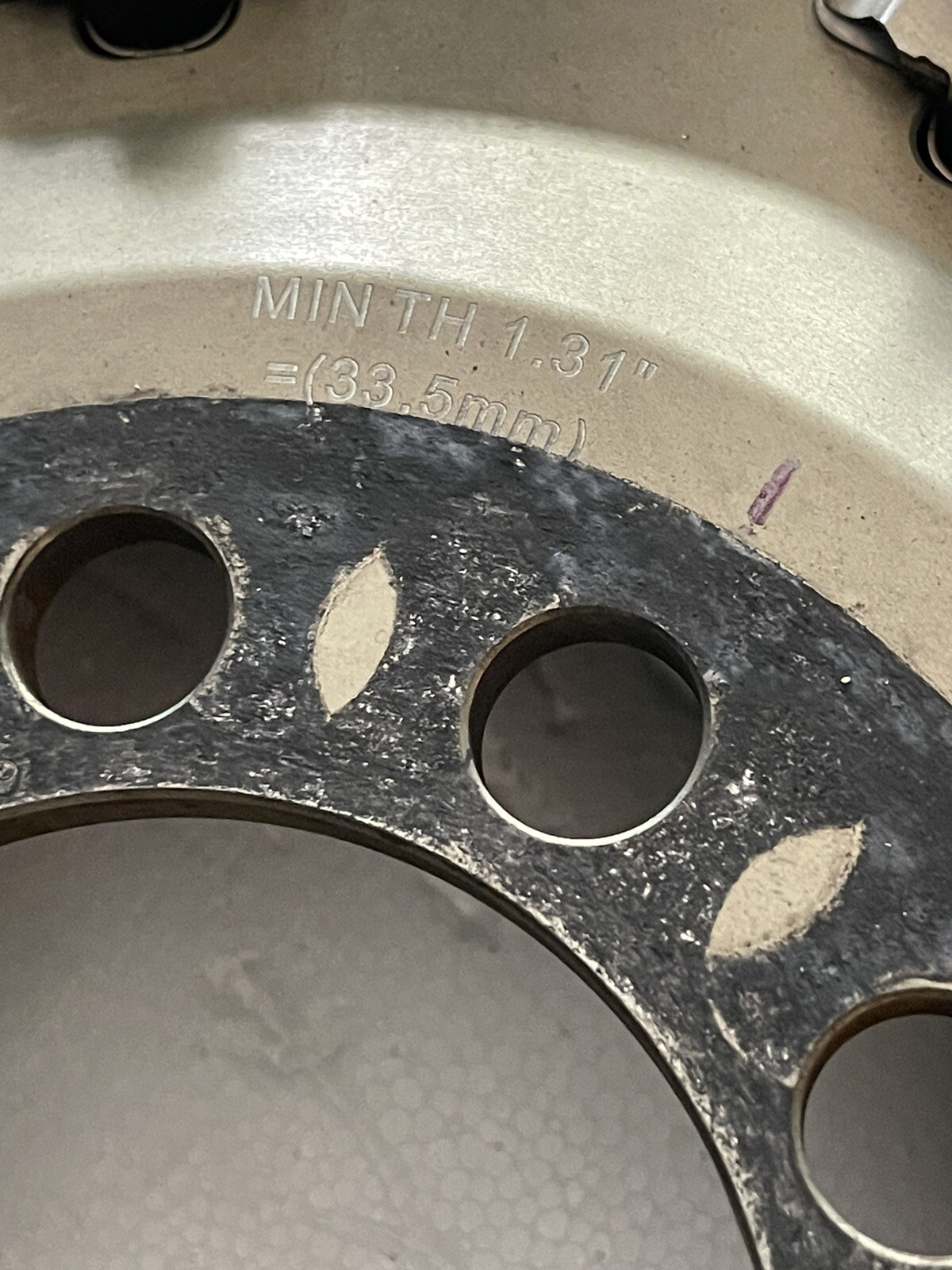 Ferrari 458 Challenge - OEM Rear Brake Disc - Carbon Ceramic -