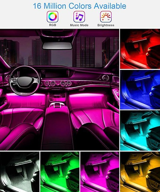 Govee Interior Car Lights LED Strip Light Twoline Design