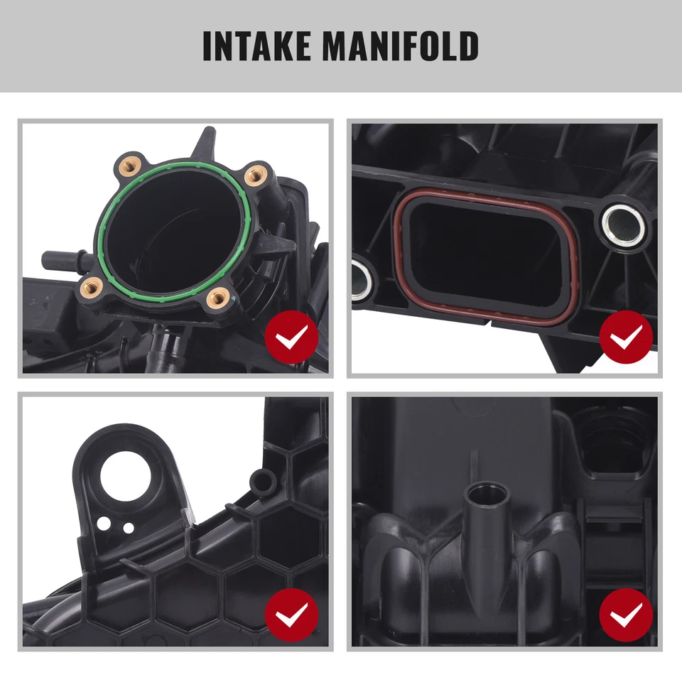 Intake Mainfold Fits Ford Escape 2013-19 Focus Fusion Lincoln MKC MKZ CJ5Z9424E - Image 4 of 4