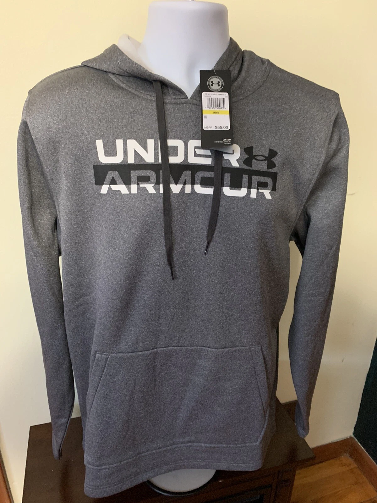 Under Armour Men's Medium Fashion Athletic Pullover Hoodie NEW With Tags 1359858