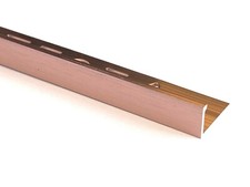 Tile Trim Edge 10x VROMA -Straight L-Shape- 2.5M Aluminium All Finishes