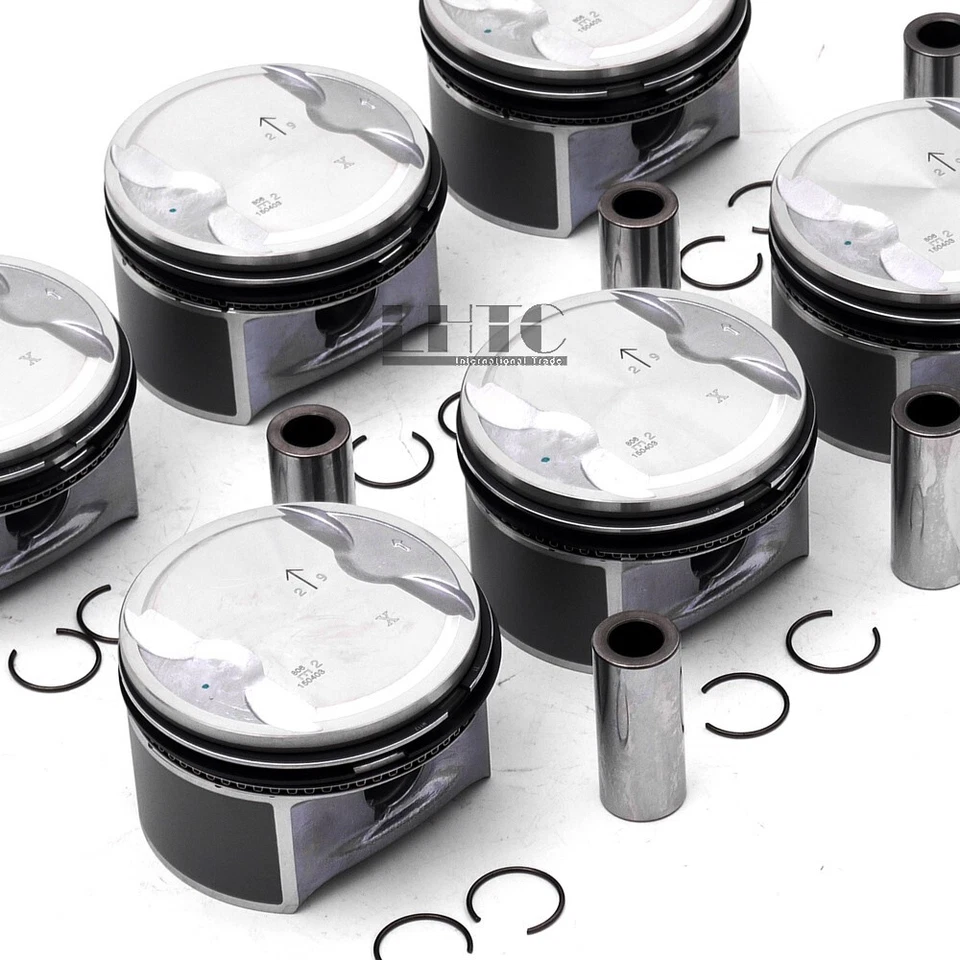 Juego de pistones y anillos Φ89,9 mm STD para Mercedes-Benz C240 E240 W203 W211 M112 2,6 Foto 2 de 4