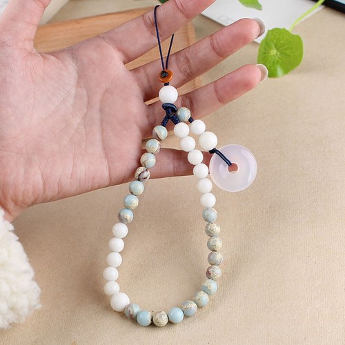 Women's Beaded Lanyard Phone Strap Keyring Phone Hanging Rope - Zdjęcie 11 z 11
