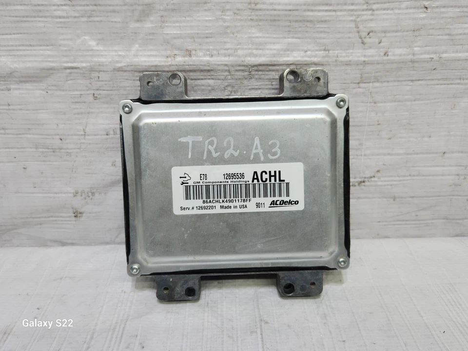 Computadora con motor Buick Encore 2017-2020 ECU OEM 12695536 Foto 4 de 4