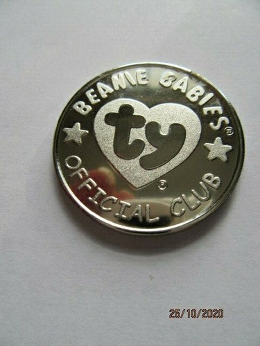 TY BEANIE BABIES 1999 ORIGINAL NINE - OFFICIAL CLUB - TWO TONE - GOLD COINS - Picture 15 of 39