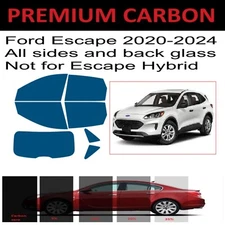 Premium Carbon Window tint fits Ford Escape 2020-2024 precut tint