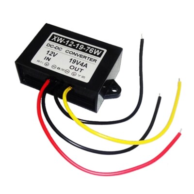 DC-DC12V Step Up To 19V Voltage 4A 76W Power Supply Converter Regulator Module
