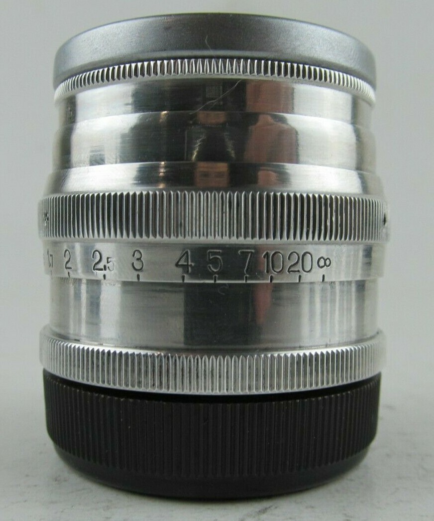 JUPITER 3 lens 50mm f1,5 Red P m39 mount 13 Blades Portrait