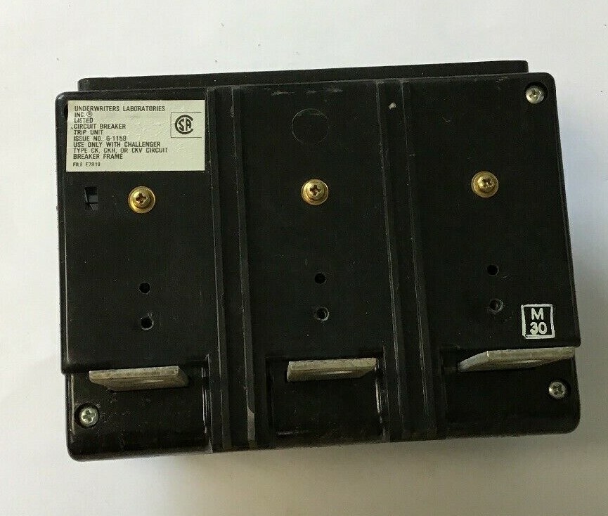 CHALLENGER CKT3400T THERMAL TRIP UNIT 400AMP eBay